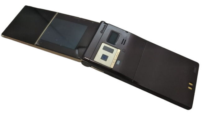 keita-3 Fujitsu F-03C Garake Japanese Keitai Mobile Cell Flip Phone Very