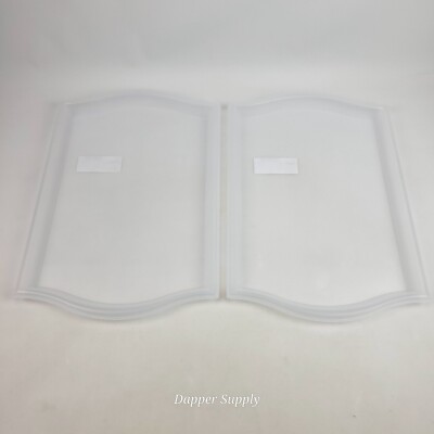 Smula Lot of 2 IKEA SMULA Tray Angled Edges Transparent Receptacle Serving ...