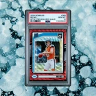 2024 PANINI DONRUSS OPTIC PREVIEW-RED WAVE #369 BO NIX ROOKIE RC PSA 10 GEM MINT