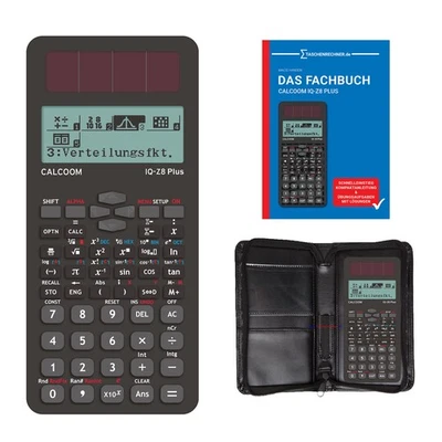 CALCOOM IQ-Z8PLUS + 5 J. Garantie + Schutztasche + Buch ( NACHFOLGER des IQ-Z8 )