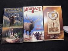 Mossback Screaming Bulls Vol.1 & 2 Elk Hunting VHS  W/ American Hunter Videos