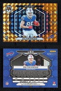 2023 Panini Mosaic NFL Debut Orange Prizm /199 Dalton Kincaid #ND-20 Rookie RC