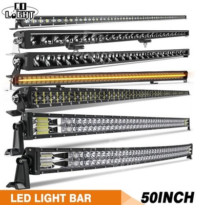 50-52'' LED Arbeitsscheinwerfer Auto Offroad Auto Light bar Lichtbalken 12V 24V