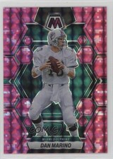 2023 Panini Mosaic Pink Camo Mosaic Prizm Dan Marino #147 HOF 0c2