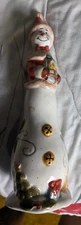 Vintage Snowman Porcelain Figure By Ks Collection