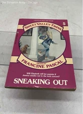 Sweet Valley Twins: Sneaking Out By Francine Pascal First Edition Novel Book