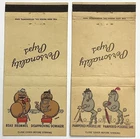 Constance Depler PEKINGESE and POODLE  Dogs Matchbook Personality Pups OHIO Co.