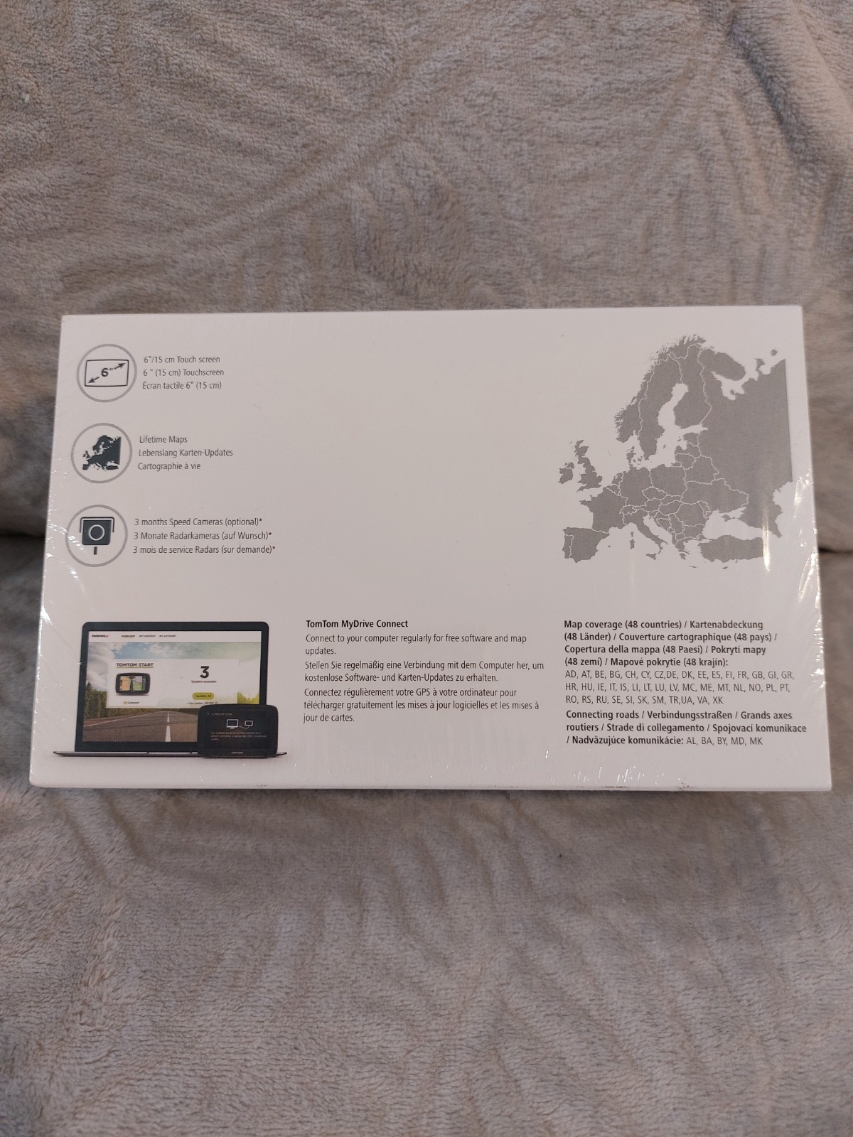 GPS TomTom Start 62 grand écran 6 pouces pour vos voyages en Europe