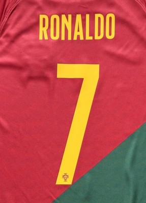 2022/23 Portugal Home Jersey #7 Ronaldo 2XL Nike World Cup Soccer