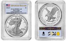 Pre- 2026 P Silver Eagle $1 Congratulations Pcgs Pr70dcam Advanced Release #695