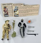 S-662 VINTAGE 1980'S HASBRO GI JOE TORPEDO & RECONDO FIGURES