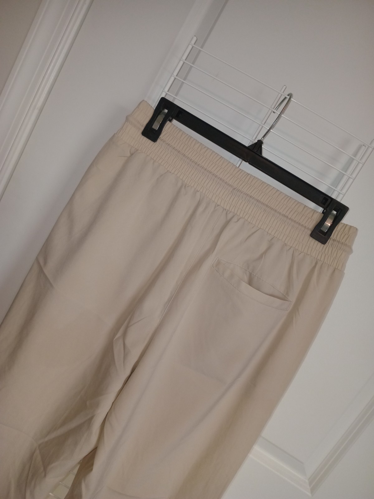 Gap Womens Solid Sweatpants  Cream Solid Size S - image 3