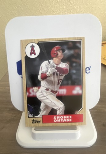 2022 Topps Series 1 - 1987 Topps Baseball 35th Anniversary Shohei Ohtani #T87-1