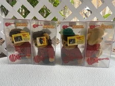 The Monkees Bear Keeper Complete Set 4 Bears Sealed Set