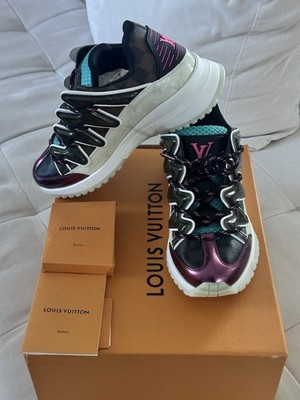 Louis Vuitton Zig Zag Sneaker Multicolor Monogram Size 8 LV 9US Brand New In Box