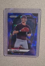 2025 Panini Prizm - Jace LaViolette, Jace LaViolette #42 Blue Ice Prizm (RC)