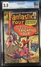 Fantastic Four #36 - 1965 CGC 3.5  - 1st Frightful Four, Medusa - Marvel