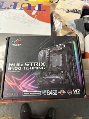 ASUS ROG STRIX B450-I GAMING Socket AM4 Mini ITX AMD B450 Motherboard...