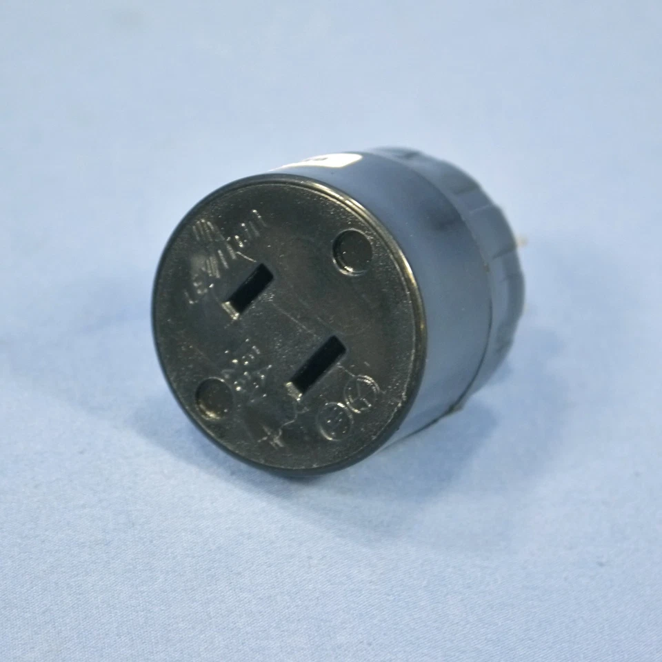 Do It Best Straight Blade Plug Connector Non-Grounding NEMA 1-15 15A 125V 521288 - Image 3 of 4