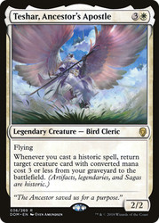 Teshar, Ancestor's Apostle - Dominaria #036/269 Rare MTG