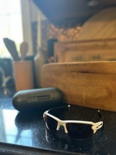 Oakley Flak 2.0 XL OO9188-03 Prizm Field Sunglasses   White/Black w/ Case