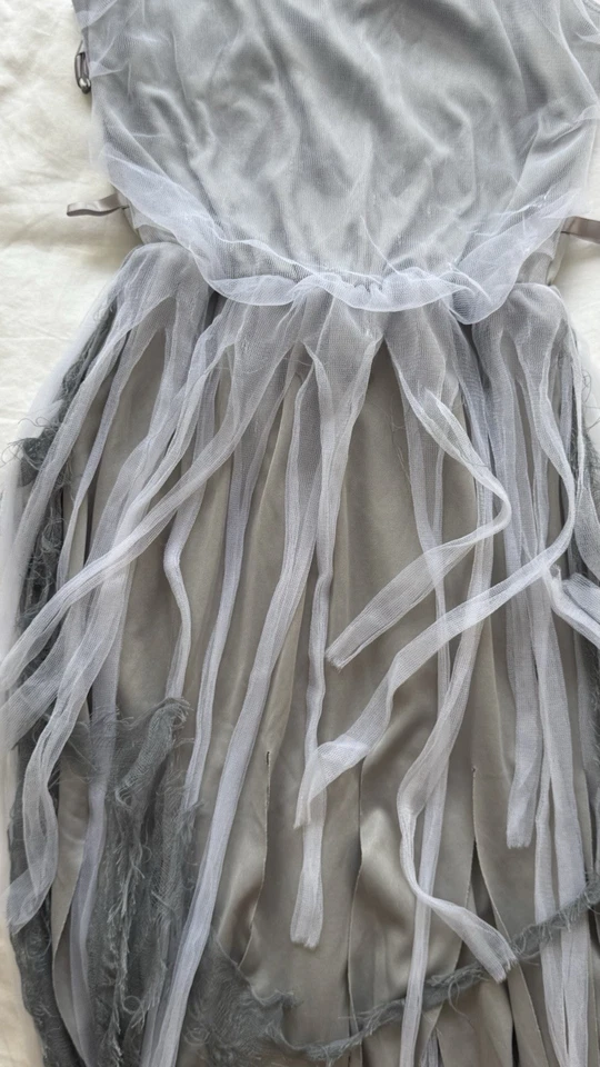 Haunted Beauty Ghost Spirit Girls Child Costume Size Large 10-12 - Image 4 of 4