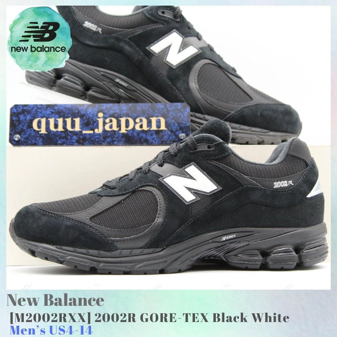 New Balance 2002R GORE-TEX Black White for Sale | Authenticity