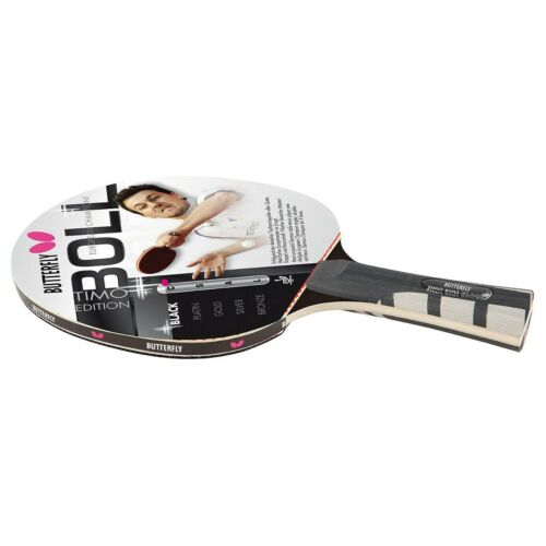 1x Timo Boll Black 85030 Tischtennisschläger + Tischtennishülle Drive Case II - Bild 2 von 4