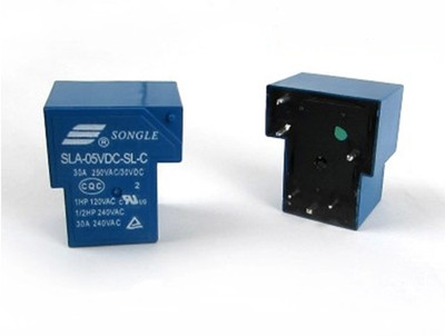 2pcs 6Ppins SLA-05VDC-SL-C T90 5VDC 30A 250VAC 30VDC PCB Power Relay