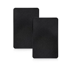 2 Pack Car Dashboard Anti-Slip Rubber Pad, Car Dashboard Non Slip Mat, Black ...