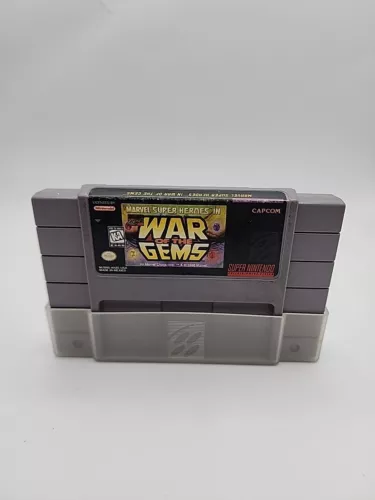 Marvel Super Heroes: War of the Gems (SNES) Authentic Tested / RARE 🔥