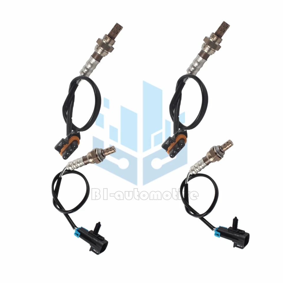 4 sensores de oxígeno lambda O2 aguas arriba y aguas abajo para Chevrolet C1500 96-99 Foto 3 de 4