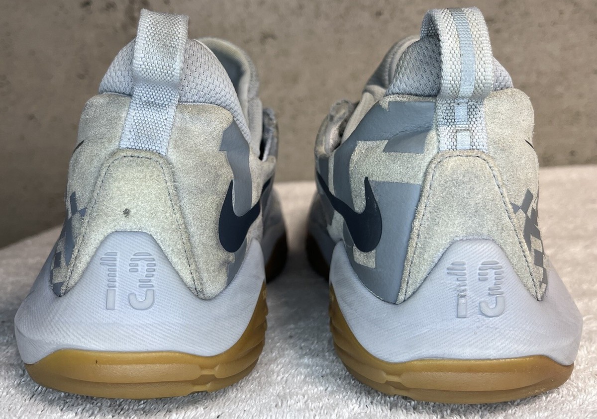 NIKE PG 1 SUPERSTITION PAUL GEORGE BASKETBALL SHOES GREY