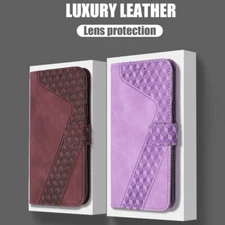 For Samsung Galaxy S24 S23 Ultra S22 S21 FE A05S Leather Wallet Flip Case Cover