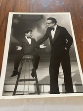 NBC Press Photo Gary Coleman and Steve Allen With Paperwork