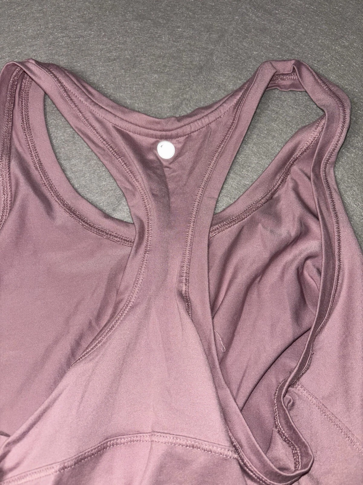 yogalicious muted round neck athletic active tank-top