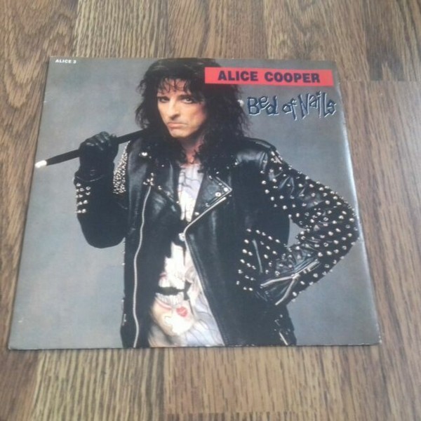 Alice Cooper Bed of Nails 7" A1 B1 1989 Epic EX for sale online eBay