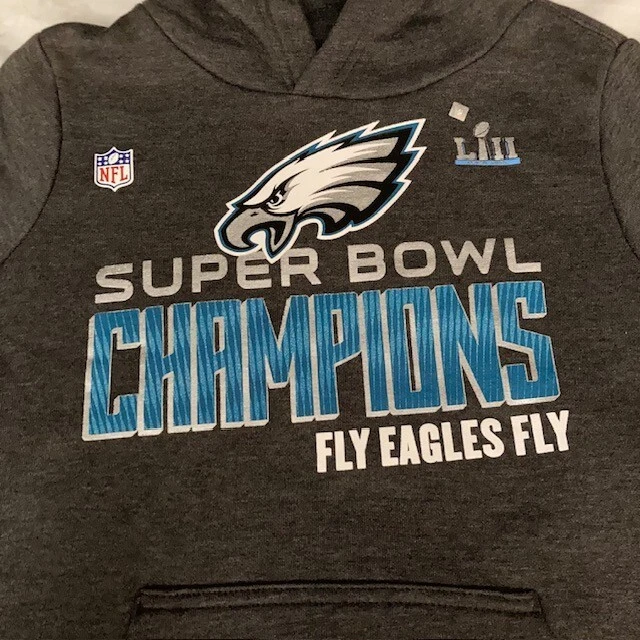 Philadelphia Eagles Super Bowl 52 Champions Youth Hoodie