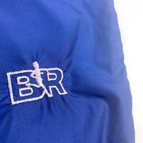 VTG 80s Bill Rogers Men Track Pants XL Navy Blue Zipper Cuffs USA Boston SEE - Picture 3 of 13