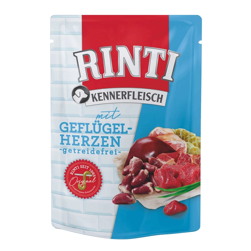 RINTI Kennerfleisch 400g Hundefutter Mix | 4 Sorten Auswahl | 12 oder 20er Mix - Bild 4 von 4