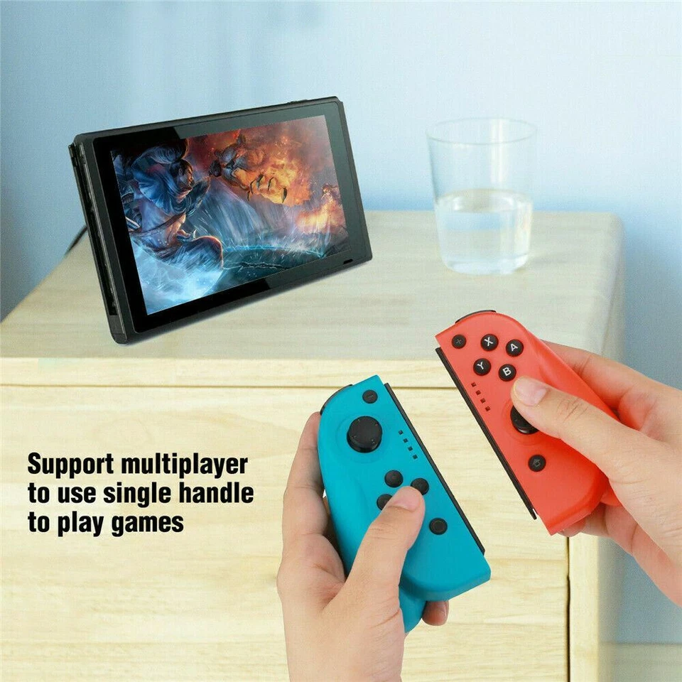 For Nintendo Switch /Switch Lite (L/R) Wireless Bluetooth Controllers With Grib - Image 3 of 4