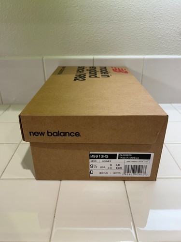 New Balance 991 x Sneakersnstuff SNS Secret Colorway M991SNS Size 9.5 DS NEW - Picture 3 of 6