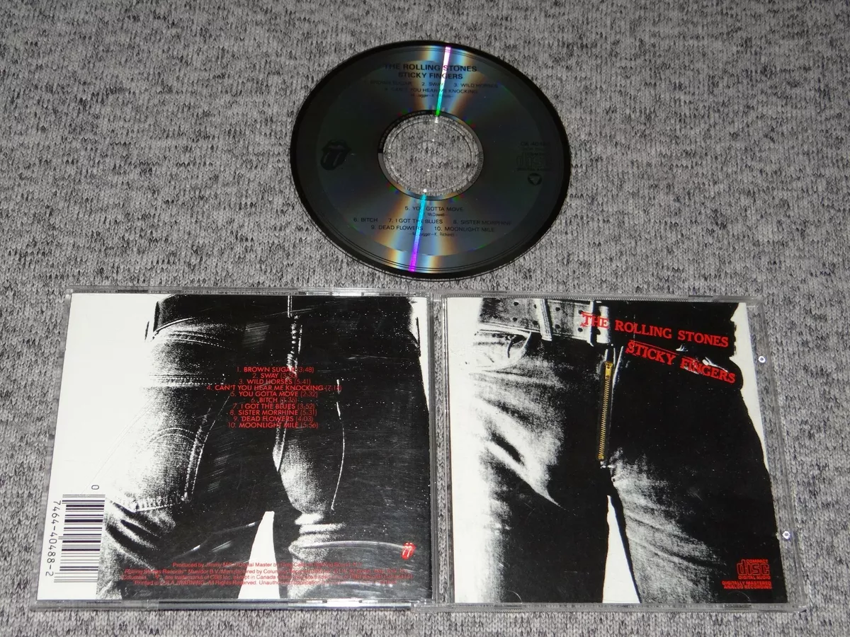 THE ROLLING STONES Sticky Fingers Rolling Stones Records CK 40488 Reissue CD USA