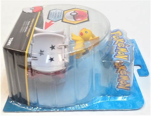 Pokemon - Pikachu & Poke Ball - Throw N Pop Poke Ball - Tomy 2016 - Bild 7 von 10