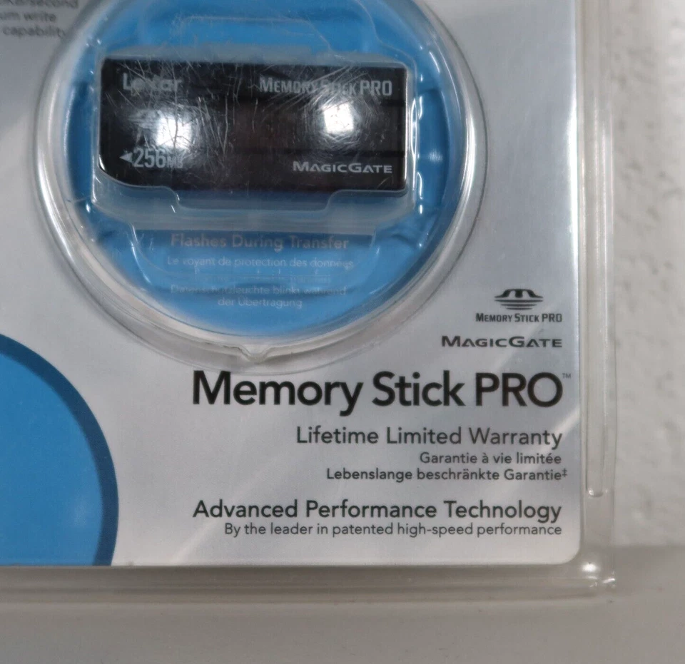 Lexar Platinum 256mb 40x Speed Memory Stick Pro Card - New and Sealed - Image 3 of 4