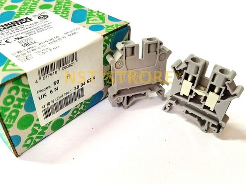 50Pcs/Box New For Phoenix Contact terminal block UK 6 N 3004524 - Picture 1 of 1