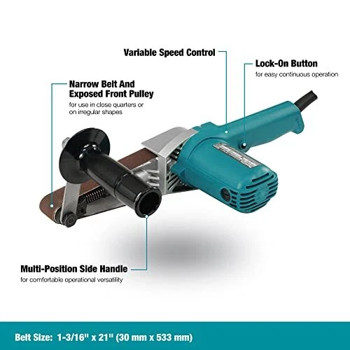 Makita Belt Sander 30mm 9031 Belt Sander variable speed 100V Japan