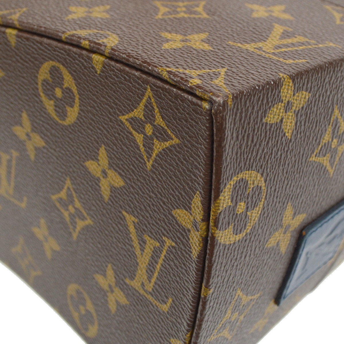 LOUIS VUITTON TWISTED BOX 2WAY HANDBAG PURSE MONOGRAM M40275 LOUIS VUITTON TWISTED BOX 2WAY HANDBAG PURSE MONOGRAM M40275