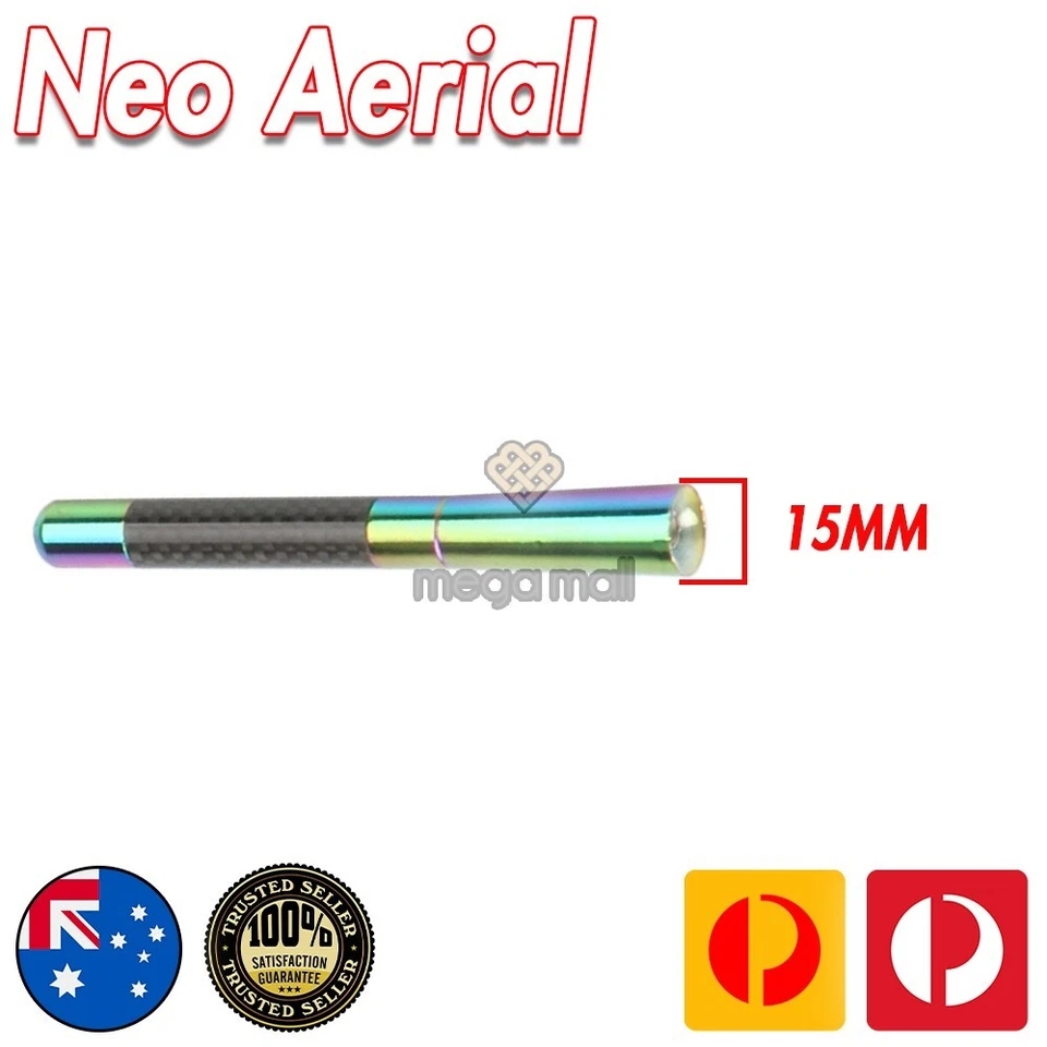 Antena NEO Antena Corta Stubby Bee Sting para Ford Ranger Raptor Wildtrak 2023+ Foto 3 de 4