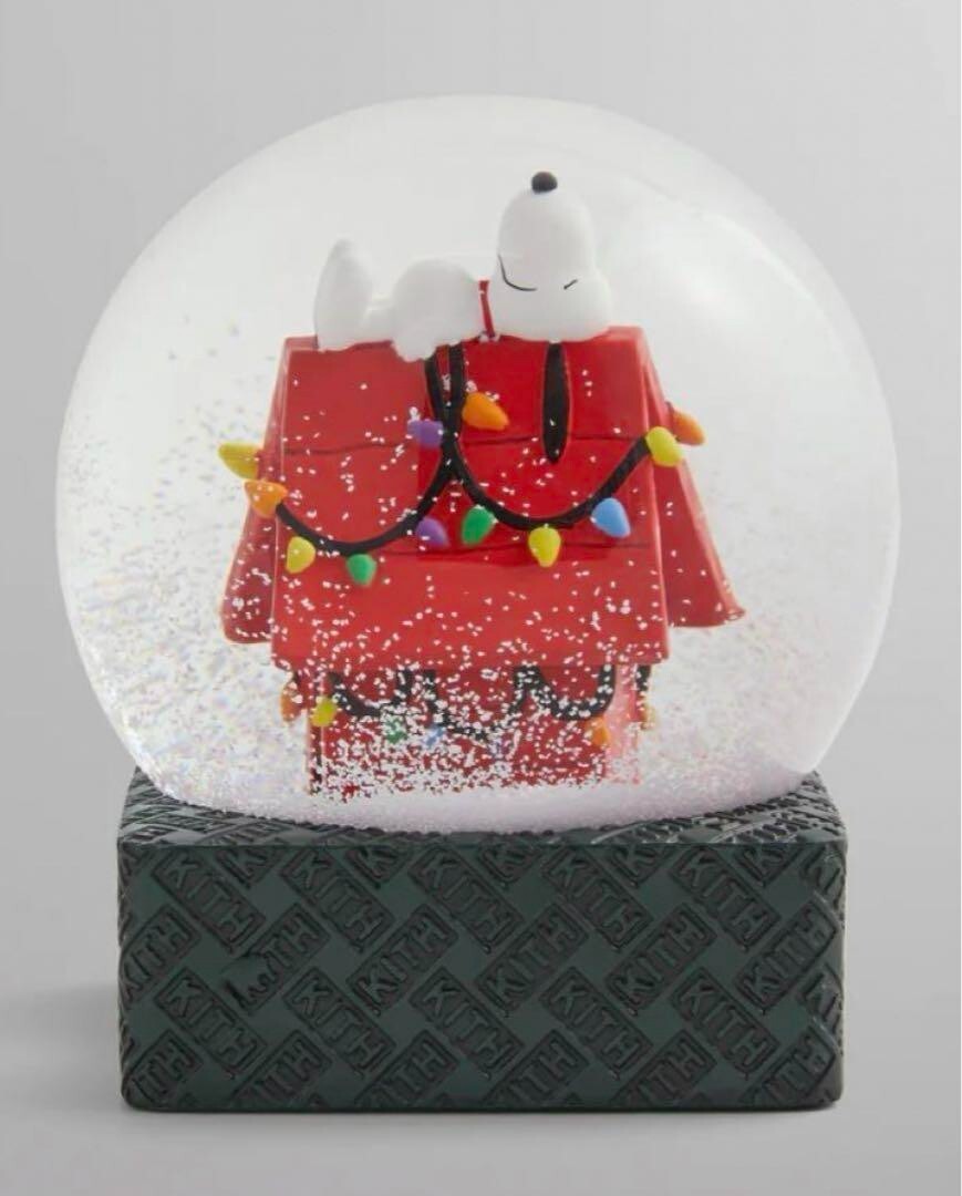 新品 Kith Snoopy House Snow Globe スノードーム Snoopy Kith House Snow Globe JAPAN NEW Kith for Snoopy